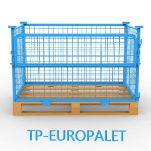 Katlanır İstifleme Sepeti (TP-EUROPALET)